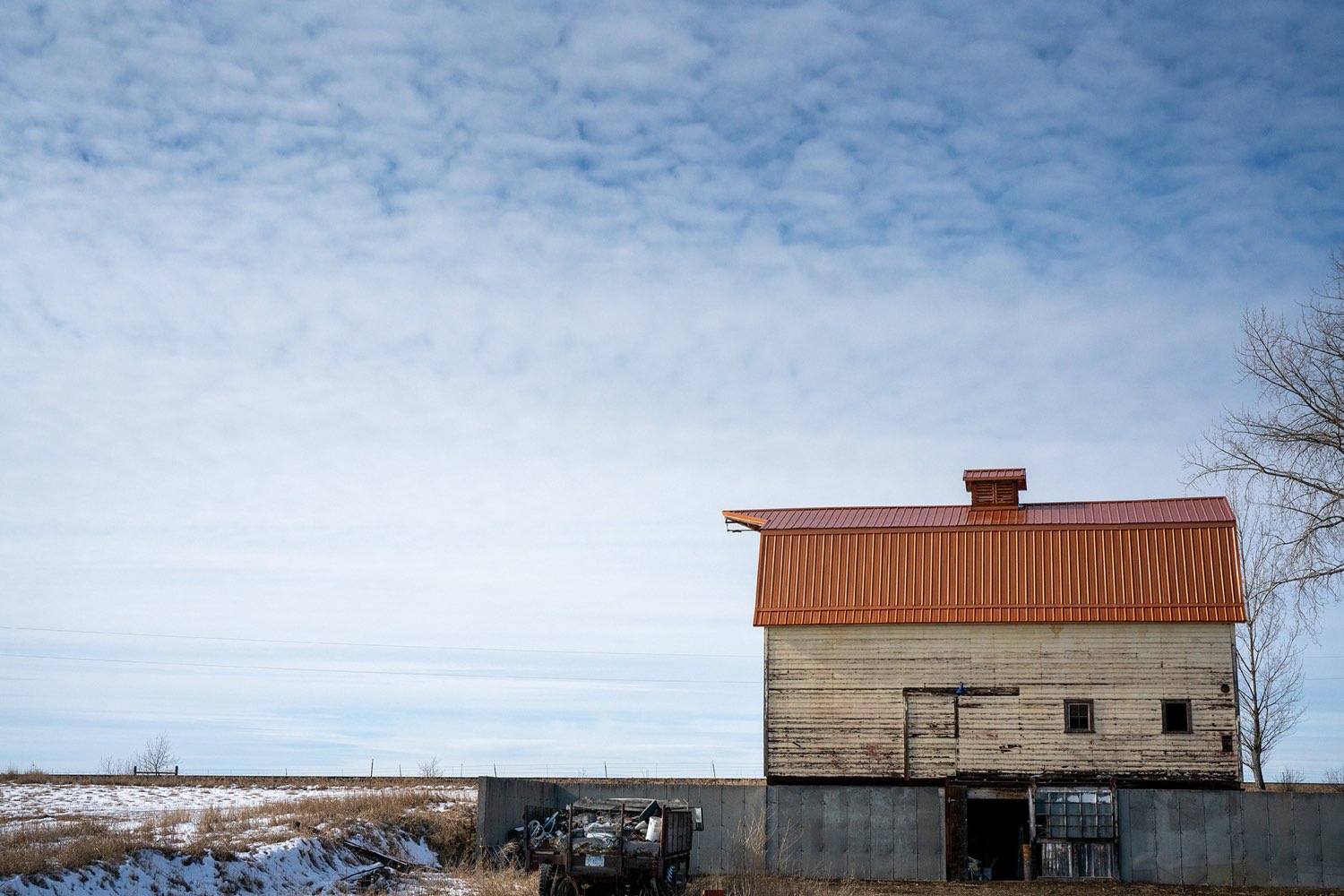 Metal roof installation near Billings, Montana
