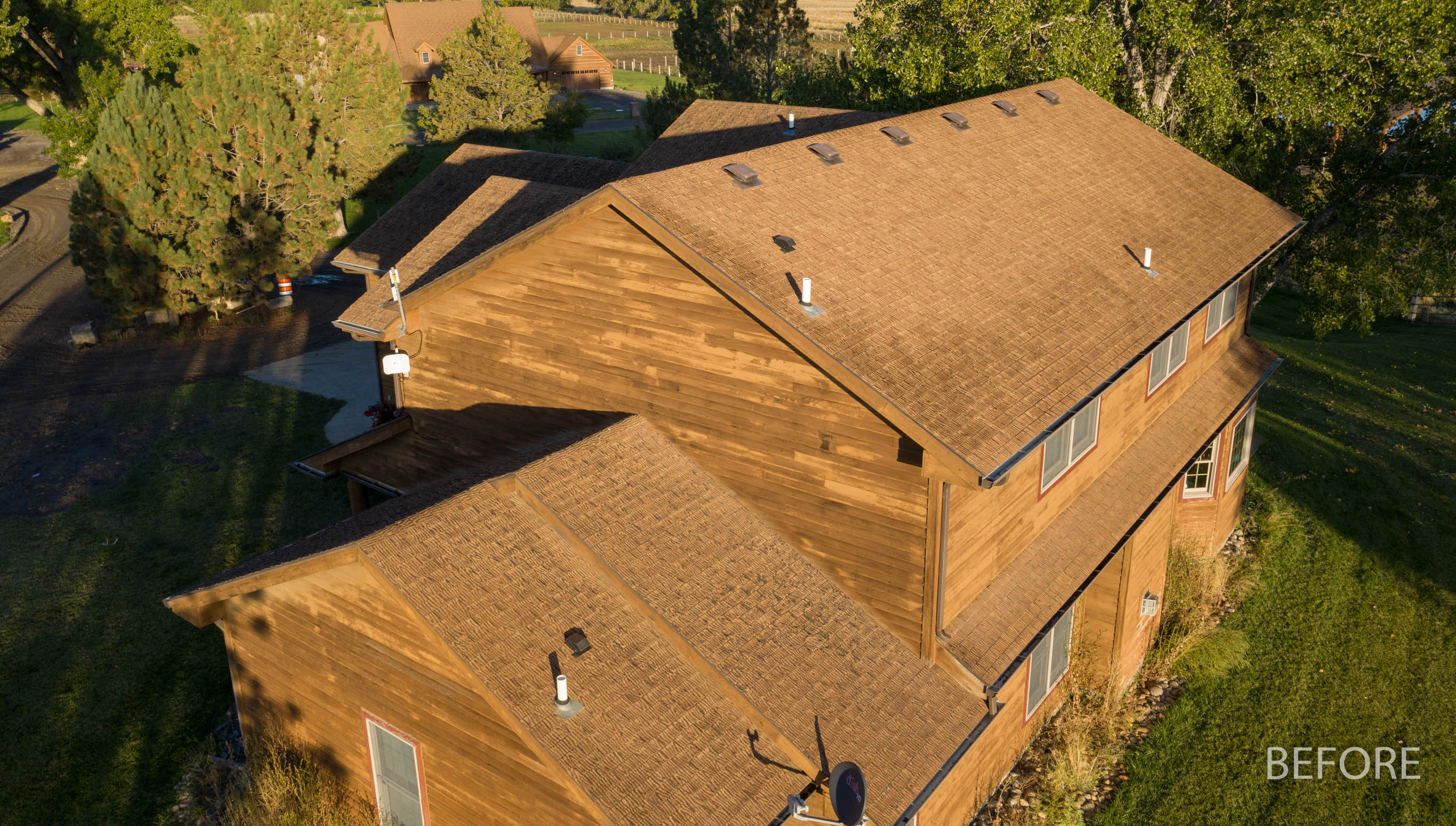 Farm House Asphalt Roofing Repair - Selisha Montana