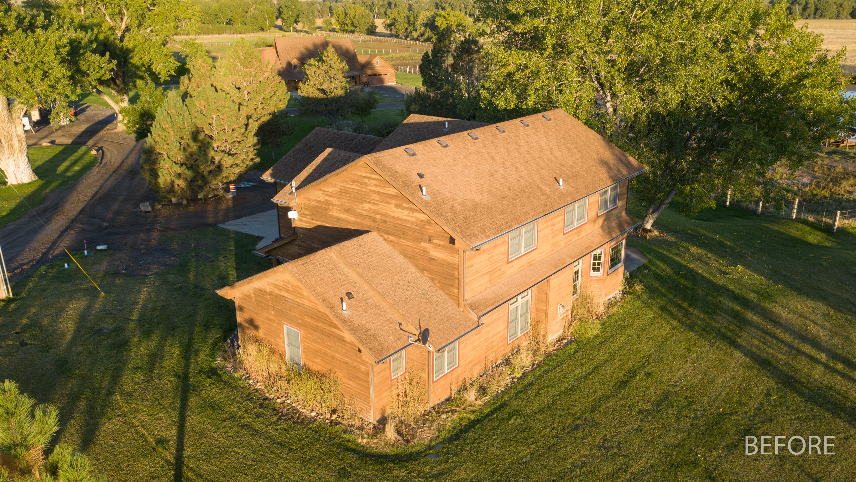 Farm House Asphalt Roofing Repair - Selisha Montana